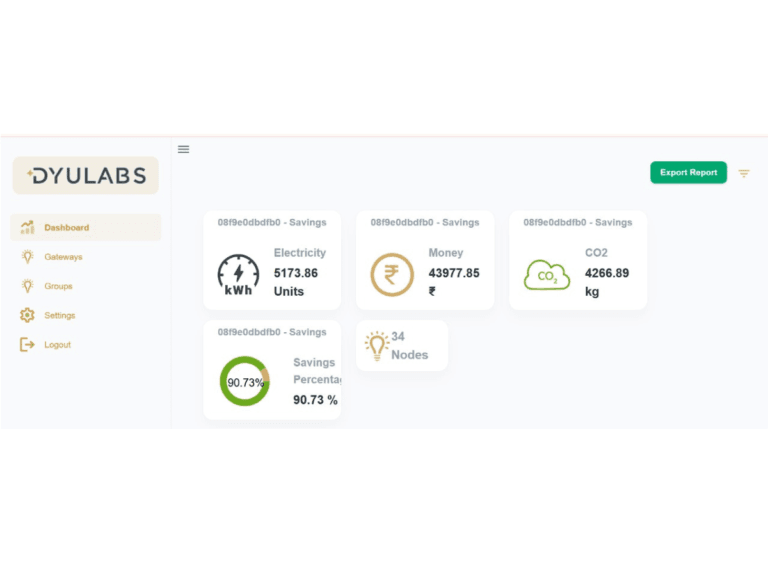 Vayu Dashboard