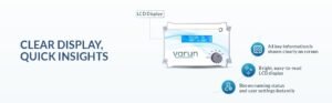 LCD Display: Monitor your pump status on Varun LCD Display, you can monitor pump status on lcd display