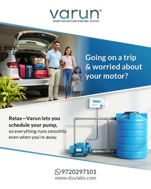 schedule your pump useing varun R